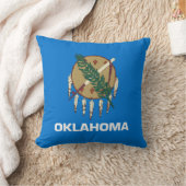 オクラホマ州旗 クッション (ブランケット)