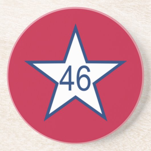 オクラホマ州旗 コースター (正面)