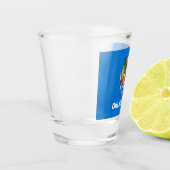 オクラホマ州旗 ショットグラス (左)