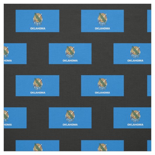 オクラホマ州旗 ファブリック (見本)