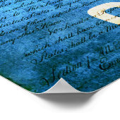 オクラホマ州旗 ポスター (角)