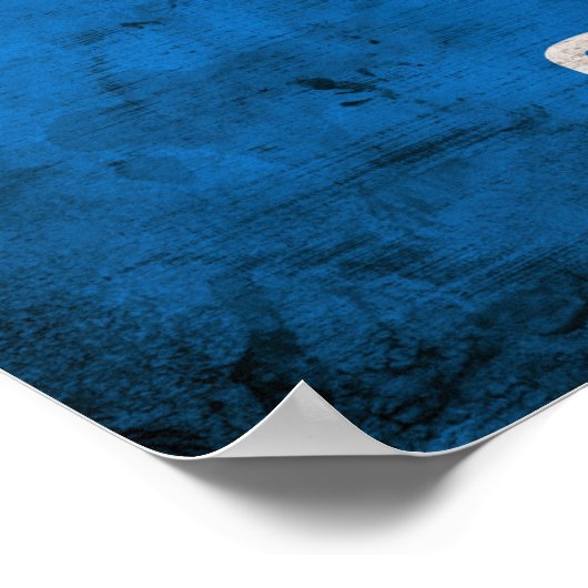 オクラホマ州旗； ポスター (角)