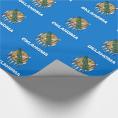 オクラホマ州旗 ラッピングペーパー (角)