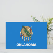 オクラホマ州旗 便箋 (スタンド正面)