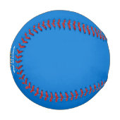 オクラホマ州旗 野球ボール (正面左)