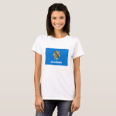 オクラホマ州旗 Tシャツ (正面フル)