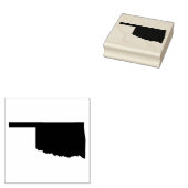 オクラホマ州無地のラバーアートスタンプ ラバースタンプ (押印)