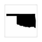 オクラホマ州無地のラバーアートスタンプ ラバースタンプ (インプリント)