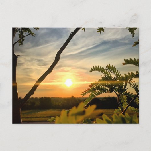 オクラホマ州、おはようございます ポストカード (正面)