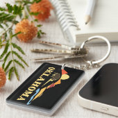 オクラホマ州(アメリカ) キーホルダー (正面右)