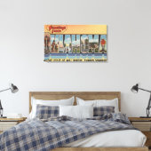 オクラホマ州(ウィル・ロジャーズ先住民州) キャンバスプリント (インサイチュ (寝室))
