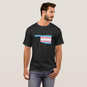 オクラホマ州 トランスジェンダー LGBT Pride サポート 家族 Tシャツ (正面フル)