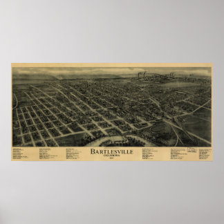 オクラホマ州，バートレスビル ポスター