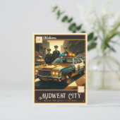 オクラホマ州,中西部の都市 |ヴィンテージ ポストカード (スタンド正面)