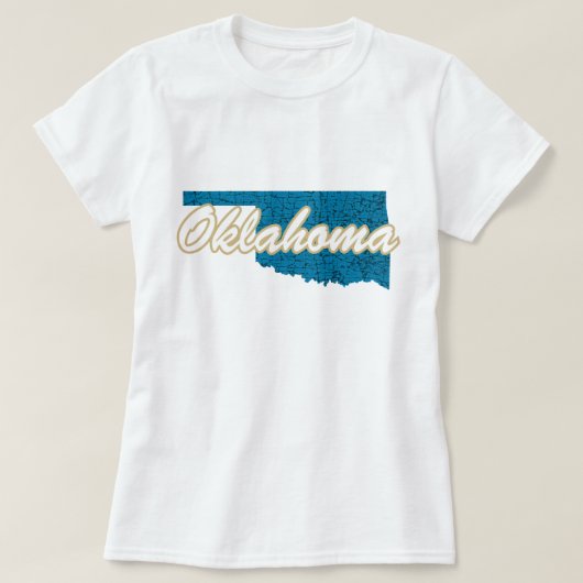 オクラホマ州 Tシャツ (デザイン正面)