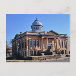 オクラホマ州Guthrie, Carnegie Library ポストカード