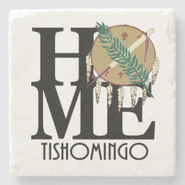 オクラホマ州HOME Tishomingo ストーンコースター