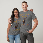 オクラホマ準州のゲーム動物 シロオジシカ Tシャツ (ユニセックス)