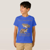 オクラホマ準州の両生類 アメリカウシガエル Tシャツ (正面フル)