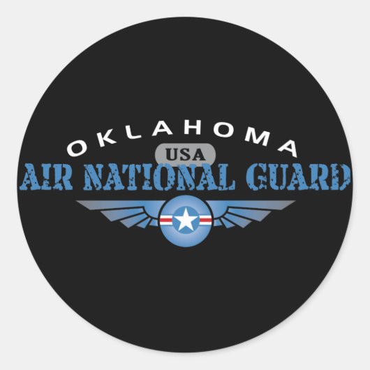 オクラホマ空軍国家警備隊 ラウンドシール (正面)