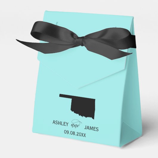 オクラホマ結婚フビーボックスへようこそ,州マップ フェイバーボックス (正面サイド)