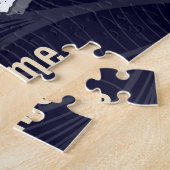 オクラホマ統一された州レトロマップヴィンテージUSA ジグソーパズル (側面)