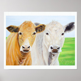 オクラホマ11 x 14プリント用2頭 ポスター