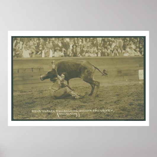 オクラホマ・カリーのブルドーグ。 ポスター (正面)