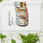 オクラホマ キッチンタオル (折り畳み)