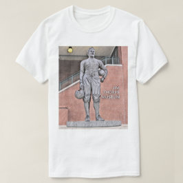 オクラホマ ジム・ソープ ミュージアム 像 水彩画 Tシャツ