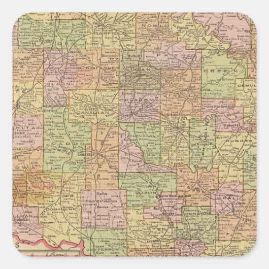 オクラホマ スクエアシール (正面)