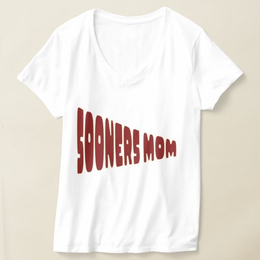オクラホマ・スーナーズ ママ Tシャツ (レイダウン)