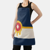 オクラホマ、タルサ国旗 エプロン (インサイチュ)