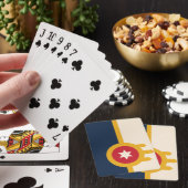 オクラホマ、タルサ国旗 トランプ (インサイチュ)