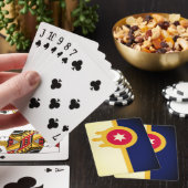 オクラホマ、タルサ国旗 トランプ (インサイチュ)