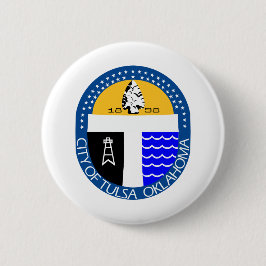 オクラホマ・タルサ 缶バッジ