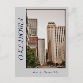 オクラホマ、ダウンタウン・タルサ、ボストン・アヴェ ポストカード