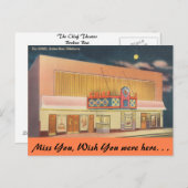 オクラホマ、チーフシアター、ブレイクボウ ポストカード (正面/裏面)