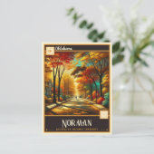 オクラホマ・ノルマン |ヴィンテージ ポストカード (スタンド正面)