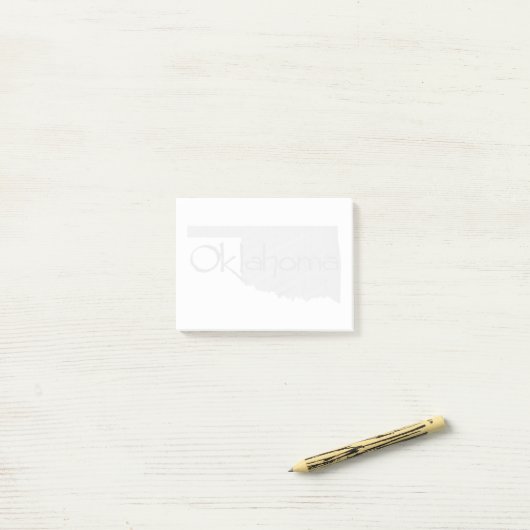 オクラホマ ポストイット (デスク上)