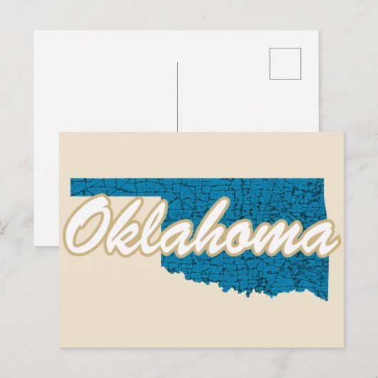 オクラホマ ポストカード (正面/裏面)