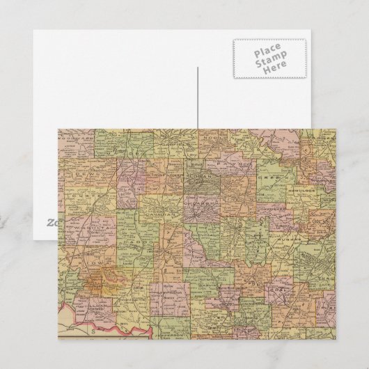 オクラホマ ポストカード (正面/裏面)