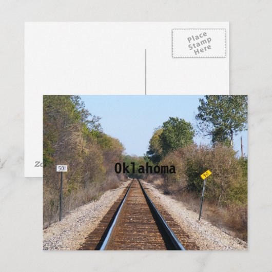 オクラホマ ポストカード (正面/裏面)