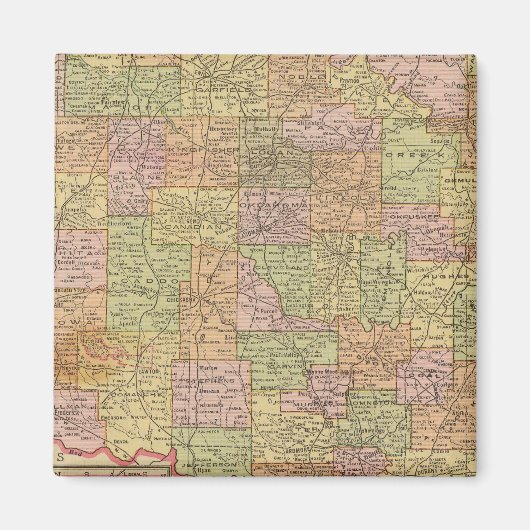 オクラホマ マグネット (正面)