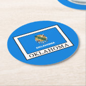 オクラホマ ラウンドペーパーコースター (アングル)