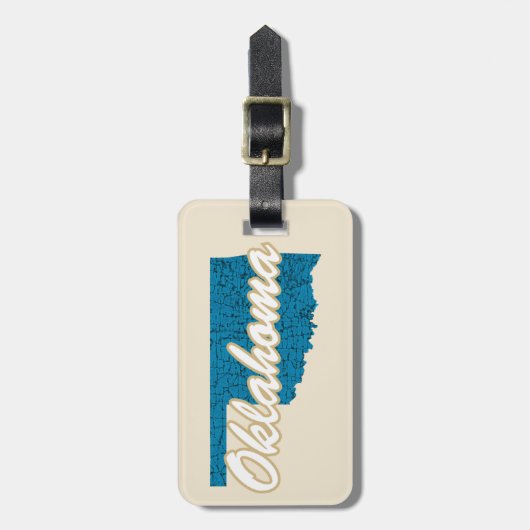 オクラホマ ラゲッジタグ (正面縦)