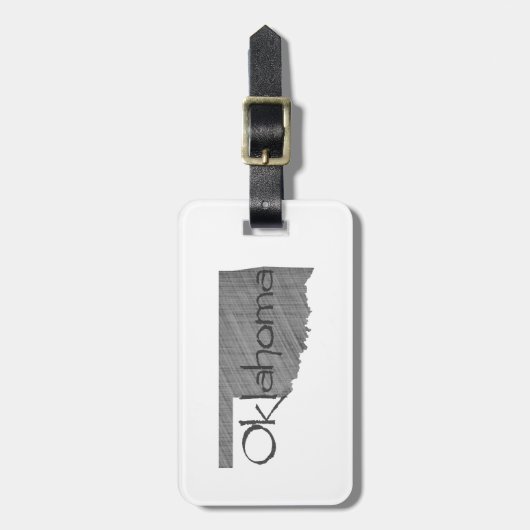 オクラホマ ラゲッジタグ (正面縦)