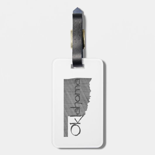 オクラホマ ラゲッジタグ (裏面縦)