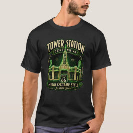 オクラホマ ルート66 アールデコの伝説 Tシャツ