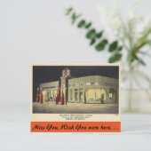 オクラホマ、ロアリン・ローラー、マカレスター ポストカード (スタンド正面)